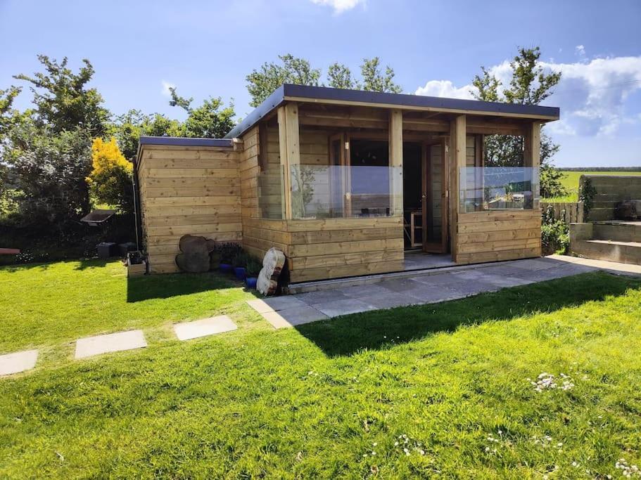 Little Swelle Cabin With Awesome Sea Views Poundstock ภายนอก รูปภาพ
